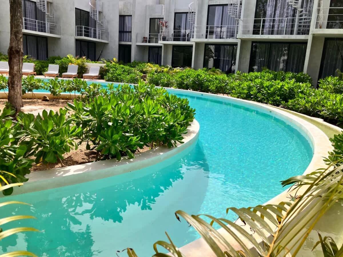 Seremonia Selva New Near For Couple And 2 Kids Private Pool Free Parking Apartment Tulum