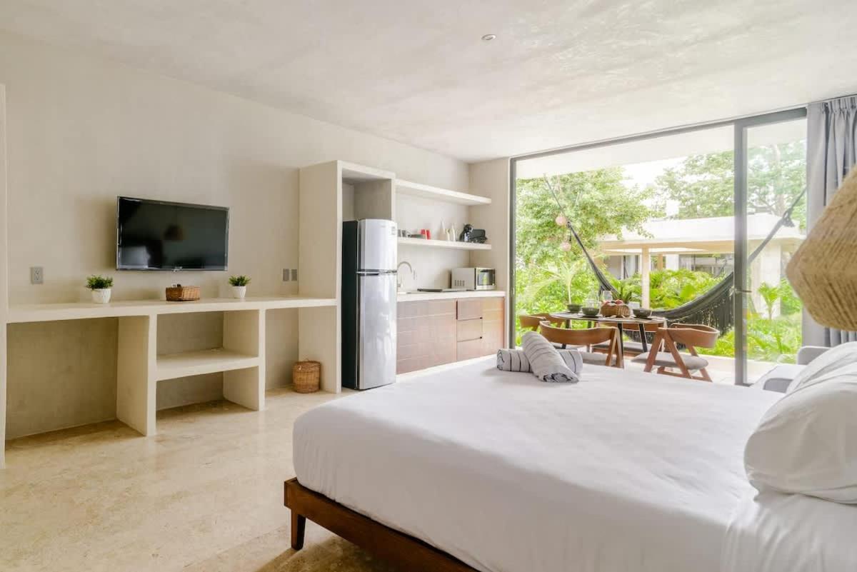 Seremonia Selva New Near For Couple And 2 Kids Private Pool Free Parking Apartment Tulum